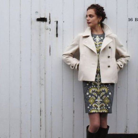 Anthropologie Tabitha Embroidered Fountain Shift Dress - Picture 3 of 8